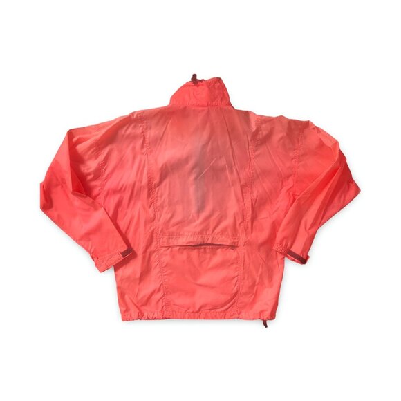 The North Face Mens Quarter Front Windbreaker Jacket Medium Pink Salmon Peach - Picture 2 of 7